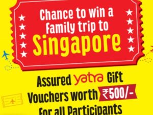 Maggi Win a Trip Offer: Assured ₹500 Yatra Voucher For All, Win Singapore Trip | LOT Code