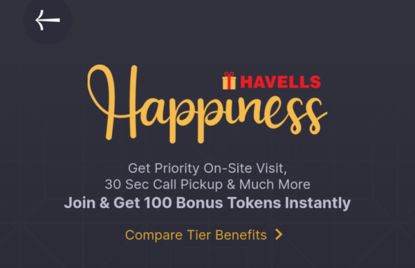 Havells Happiness:  Get Free Products