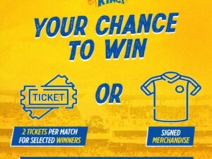 Win FREE CSK merchandise from Official CSK Fanzone Leaderboard