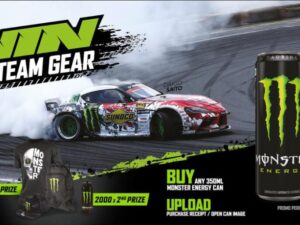 Monster Energy Drink Contest: Win FREE T-shirt, Bag, Cap, Sipper Bottles