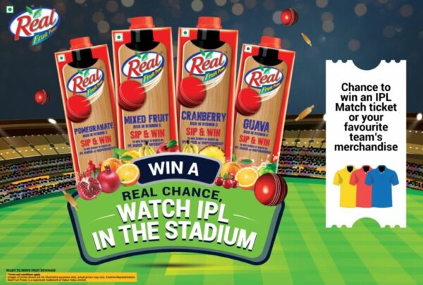 Win FREE IPL Match Tickets From Real Juice | Sip & Win Offer