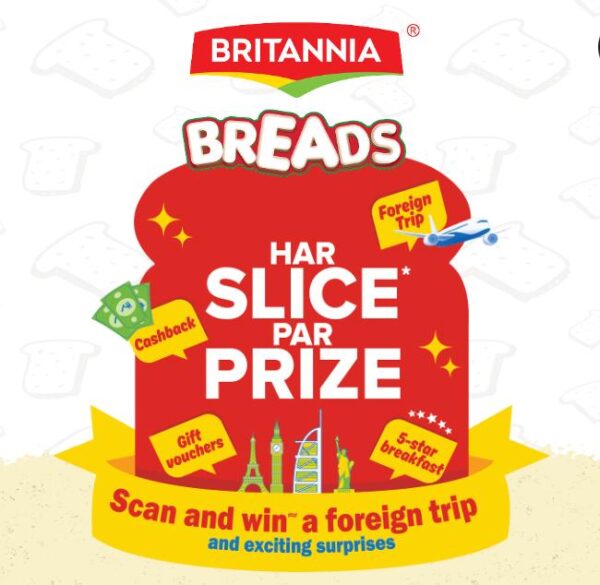 Britannia Breads Contest: Win Cashback, Swiggy Gv, International Trip, Chaayos Gv Etc.
