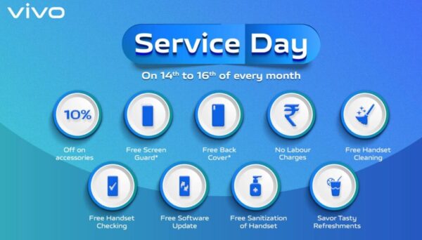 FREE Back Cover & FREE Screen Guard For All VIVO, OPPO, IQOO Devices | VIVO service Days