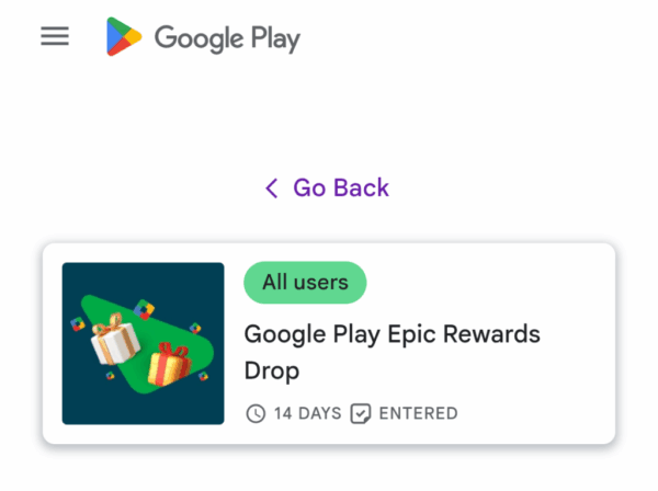Google Play Epic Rewards Drop : Win Free Smartphone, Buds & More