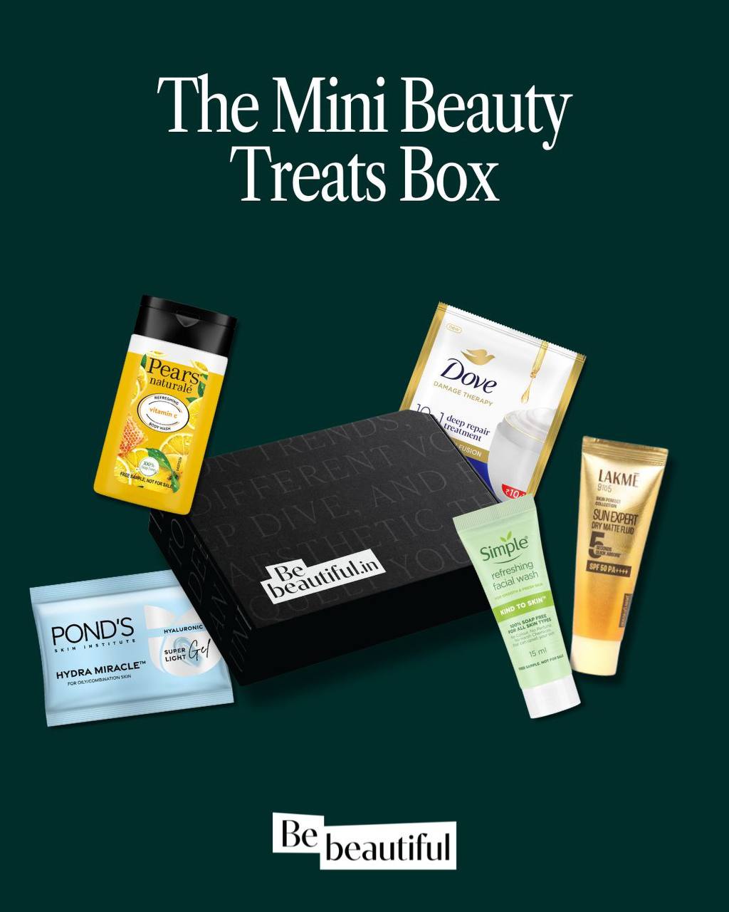 FREE Dove, Pond’s, Vaseline Samples From Unilever ‘Be Beautiful’ Box