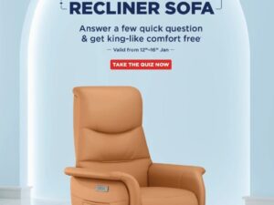 The Sleep Company Quiz: Win a Free Nebula Recliner Sofa