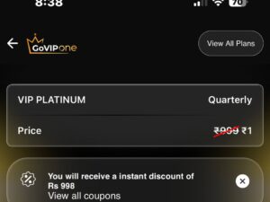 Get 3 Month OTT Access (Amazon Prime,Jio Hotstar Many More) At Rs.1 Only