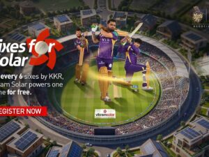 Vikram Solar : KKR × IPL Contest.