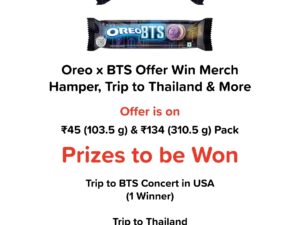 Oreo Biscuit × BTS Contest. 😍