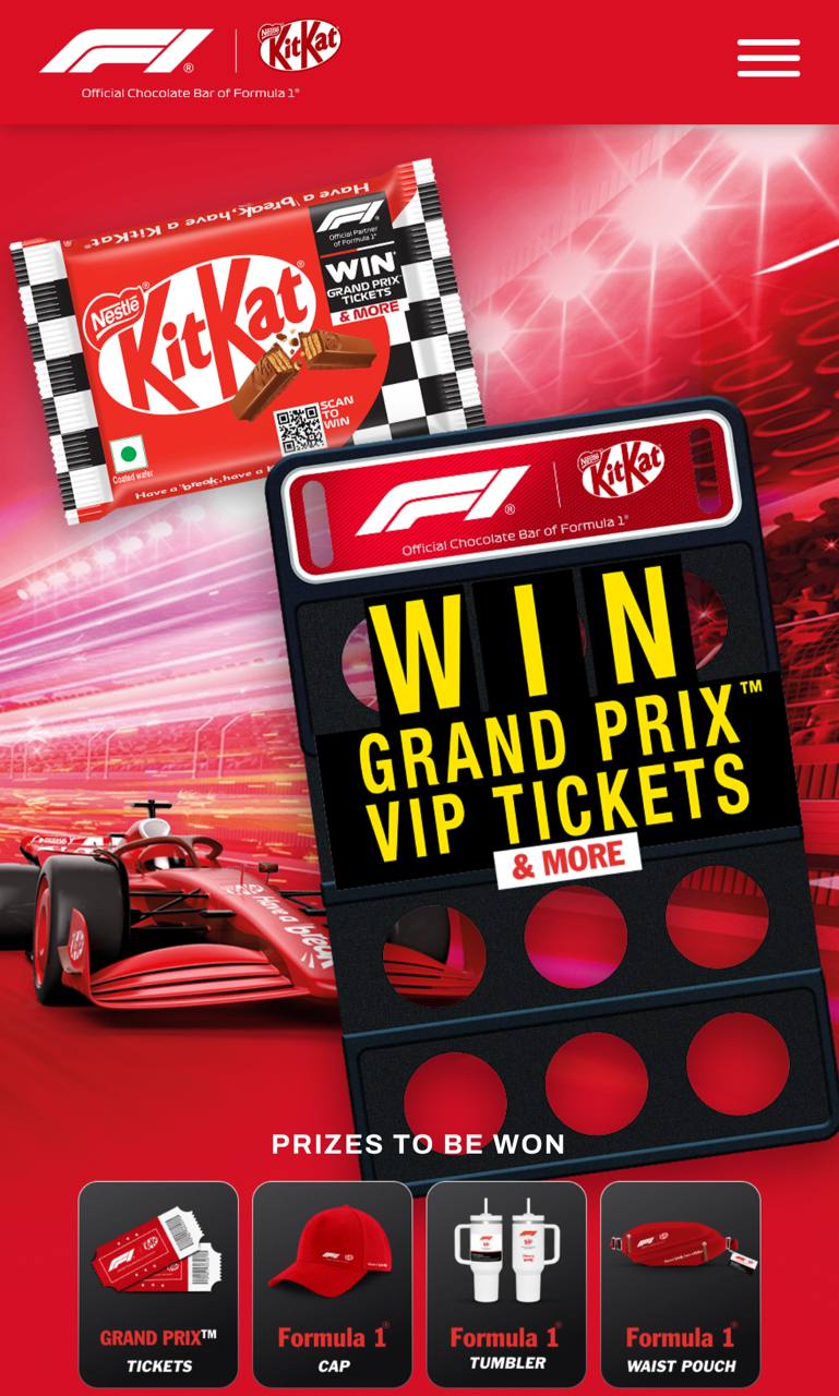 ๐ฅ Kitkat ร F1 2026 Contest. ๐